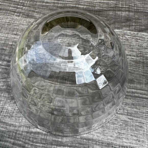 Vetri Delle Venezie Style Stunning Design Clear 5.5" Salad/Dessert Bowls-Set 8 - Picture 6 of 9